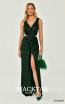 Alfa Beta B6292 Emerald Front Dress