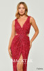 Alfa Beta B6292 Fuchsia Detail Dress