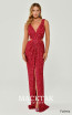 Alfa Beta B6292 Fuchsia Front Dress