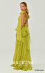 Alfa Beta B6293 Oxide Green Back Dress
