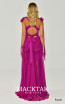 Alfa Beta B6293 Purple Back Dress
