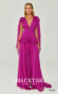 Alfa Beta B6293 Purple Front Dress