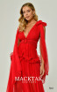 Alfa Beta B6293 Red Detail Dress