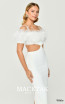 Alfa Beta B6298 White Dress