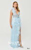 Alfa Beta B6301 Blue Dress