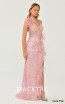 Alfa Beta B6301 Dark Pink Dress