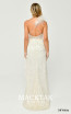 Alfa Beta B6301 Off White Back Dress
