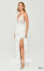 Alfa Beta B6301 White Side Dress