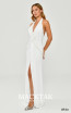 Alfa Beta B6312 White Side Dress 