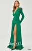 Alfa Beta 6314 Green Long Dress