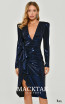 Alfa Beta 6315 Navy Detail Dress