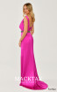 Alfa Beta B6320 Fuchsia Back Dress