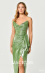 Alfa Beta B6321 Green Detail Dress