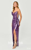 Alfa Beta B6321 Purple Side Dress
