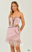 Alfa Beta B6324 Pink Detail Dress
