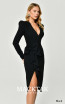 Alfa Beta B6325 Black Detail Dress