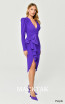 Alfa Beta B6325 Purple Dress
