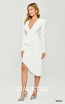 Alfa Beta B6325 White Dress