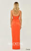Alfa Beta B6334 Orange Back Dress