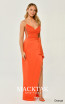 Alfa Beta B6334 Orange Dress