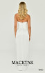 Alfa Beta B6334 White Back Dress