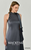 Alfa Beta B6342 Anthracite Detail Dress