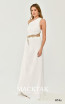 Alfa Beta B6343 White Side Dress