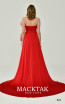 Alfa Beta B6345 Red Back Dress