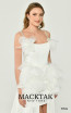 Alfa Beta B6345 White Detail Dress