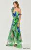 Alfa Beta B6346 Pattern Green Side Dress