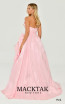 Alfa Beta B6354 Pink Back Dress