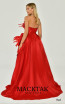 Alfa Beta B6354 Red Back Dress