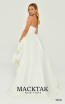 Alfa Beta B6354 White Back Dress