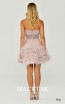 Alfa Beta B6366 Pink Back Dress
