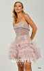 Alfa Beta B6366 Pink Detail Dress