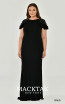 Alfa Beta B6380 Black Front Dress