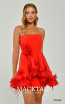 Alfa Beta B6381 Orange Detail Dress