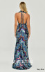 Alfa Beta B6418 Navy Blue Back Dress