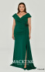 Alfa Beta B6429 Emerald Front Dress