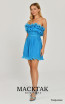 Alfa Beta B6434 Turquoise Side Dress