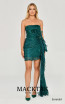Alfa Beta B6447 Emerald Front Dress