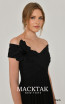 Alfa Beta B6449 Black Detail Dress