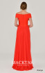Alfa Beta B6449 Orange Back Dress
