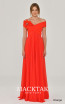 Alfa Beta B6449 Orange Front Dress