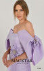 Alfa Beta B6451 Lilac Mini Dress
