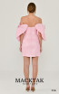 Alfa Beta B6451 Pink Back Dress