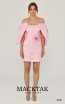 Alfa Beta B6451 Pink Front Dress