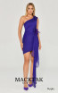 Alfa Beta B6457 Purple Front Dress