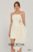Alfa Beta B6463 White Detail Dress