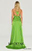 Alfa Beta B6474 Pistachio Green Back Dress